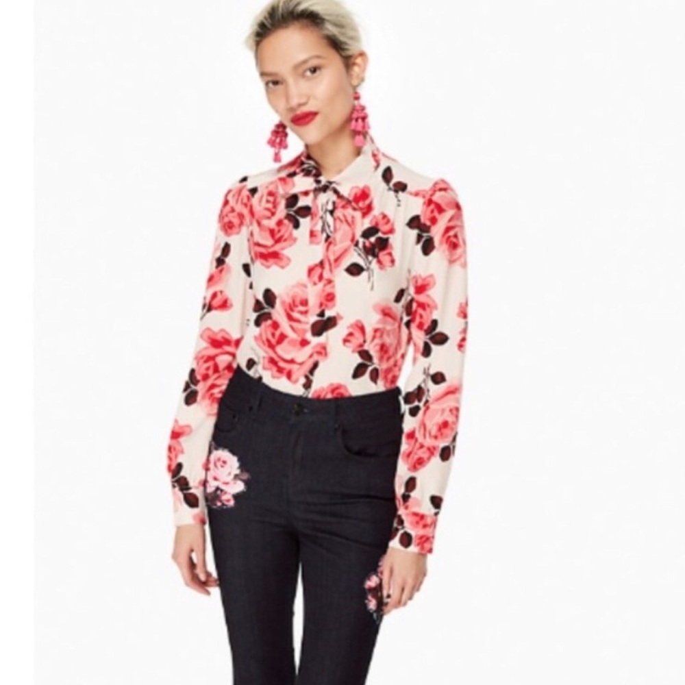 Kate Spade ‘Rambling Roses jeans’ - Picture 2 of 15